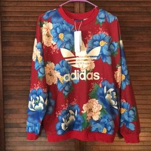 Adidas Floral Crew